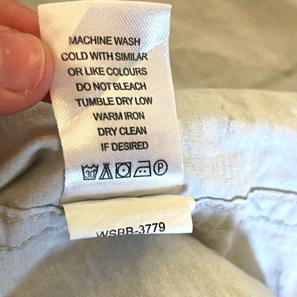 Boys Denim & Flower Gray Bird Print Cotton Short Sleeve Button Down Shirt 11/12 - Picture 7 of 8